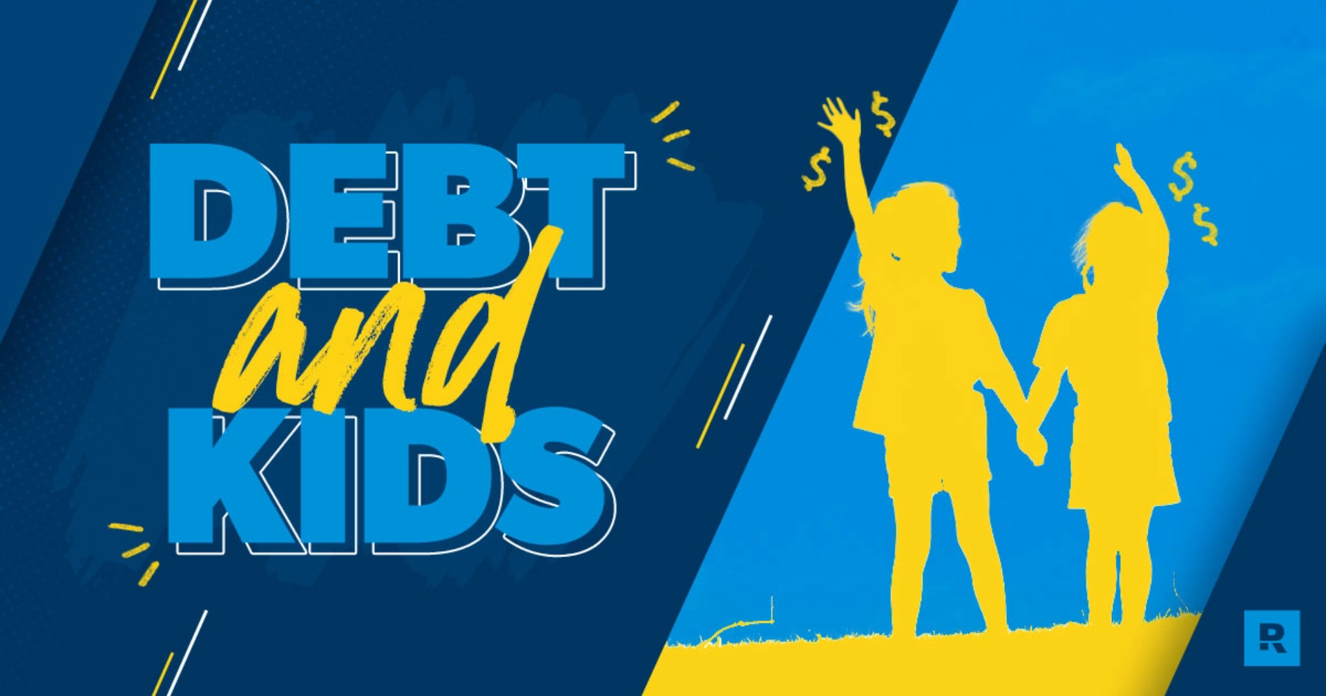 Debt and Kids blog header