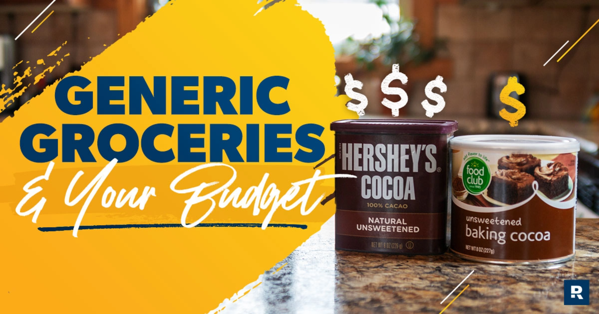 Generic Groceries and Your Budget blog header