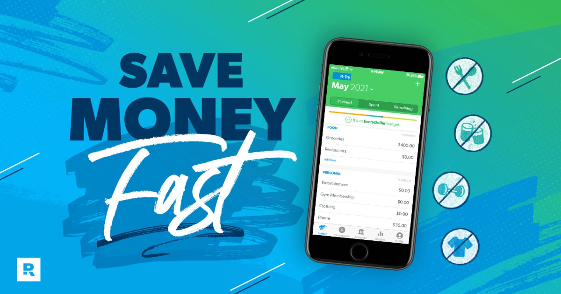 Save Money Fast blog header